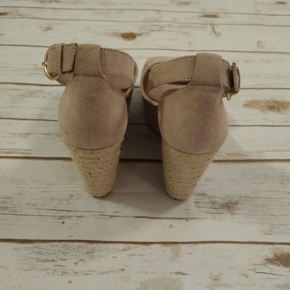 14th & Union Theryn Asymmetrical Espadrille Wedges